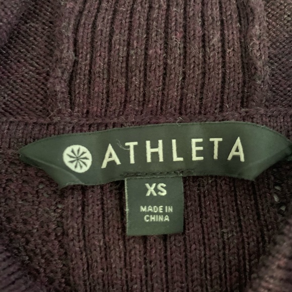 Purple Athleta Sweatshirt - Picture 2 of 3